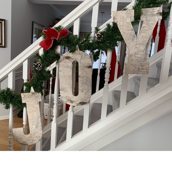 Other - Decorative Birch Letters JOY